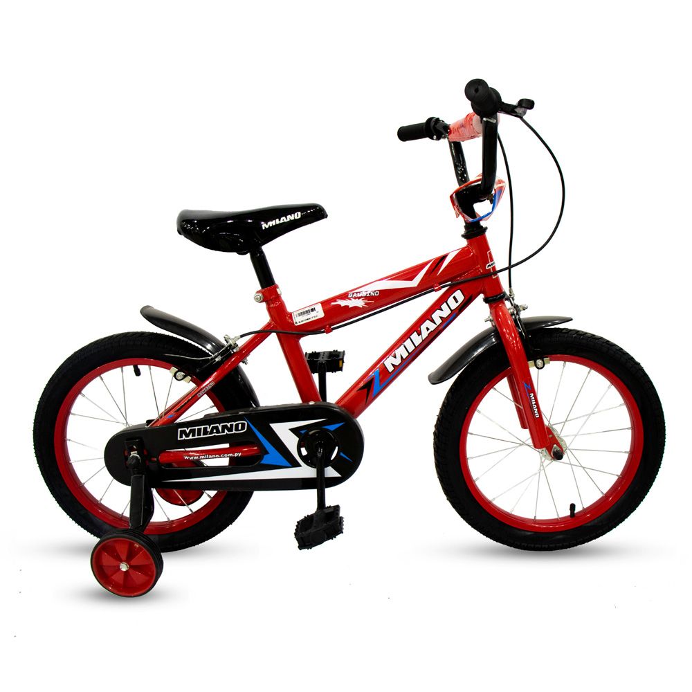 Bicicleta MILANO BAMBINO 16" Rojo 